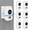 6 Pack 32-120KHz Ultrasonic Insect Repellent Indoor Plug In Bug Repellent Mosquito Roaches Mice Control with 3 Modes for Bedroom Garage Warehouse Offi