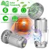 Camping Lantern with Fan Solar And USB Rechargeable LED Camping Fan With Wireless Speaker Compass Power Bank IPX4 Waterproof Emergency Hanging Light F