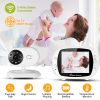 Wireless 2.4GHz Digital LCD Video Baby Monitor Camera 2-Way Talk Night Vision Lullaby Temperature Monitoring For Infant Elders Pet