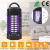 Bug Zapper Electric Mosquito Killer UV Lamp Insect Killer Light Pest Fly Trap Catcher Harmless Odorless Noiseless Narrow Safe Gap for Home Restaurant