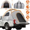 Truck Bed Tent Waterproof Windproof Pickup Truck Tent with Carry Bag 5.41-6.56FT Bed Rainfly PU2000mm Waterproof for Camping Travel