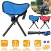 Folding Tripod Stool Outdoor Foldable Travel Chair Portable Stable Seat For Camping Fishing Travel Hiking Garden Beach