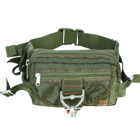 Tactical Military Waist Fanny Pack for Outdoor Hiking & Trip (Type: Waist Bag, Color: Green)