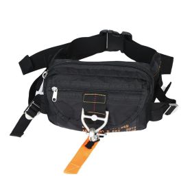 Tactical Military Waist Fanny Pack for Outdoor Hiking & Trip (Type: Waist Bag, Color: Black)