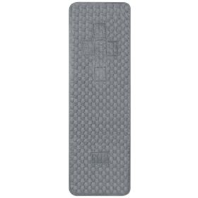 Heated Sleeping Bag Liner Powered By USB Plug Power Bank 3 Temperature Levels with Carrying Bag Machine Washable Electric Tent Heating Pad For Camping (Option: Grey)