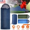 Camping Sleeping Bags for Adults Teens Moisture-Proof Hiking Sleep Bag with Carry Bag 32-50℉ for Spring Autumn Winter Seasons